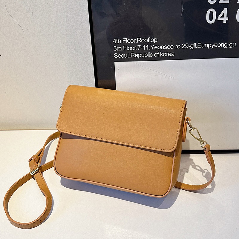 New versatile bag women's small square bag foreign style simple fashion shoulder messenger bag