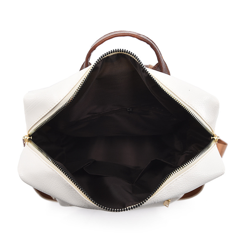 TRAVEASY Vintage Woman Backpacks 2024 New PU Fringed Zipper Shoulder Bags Female Anti-Theft Elegance Outdoor Casual Schoolbags