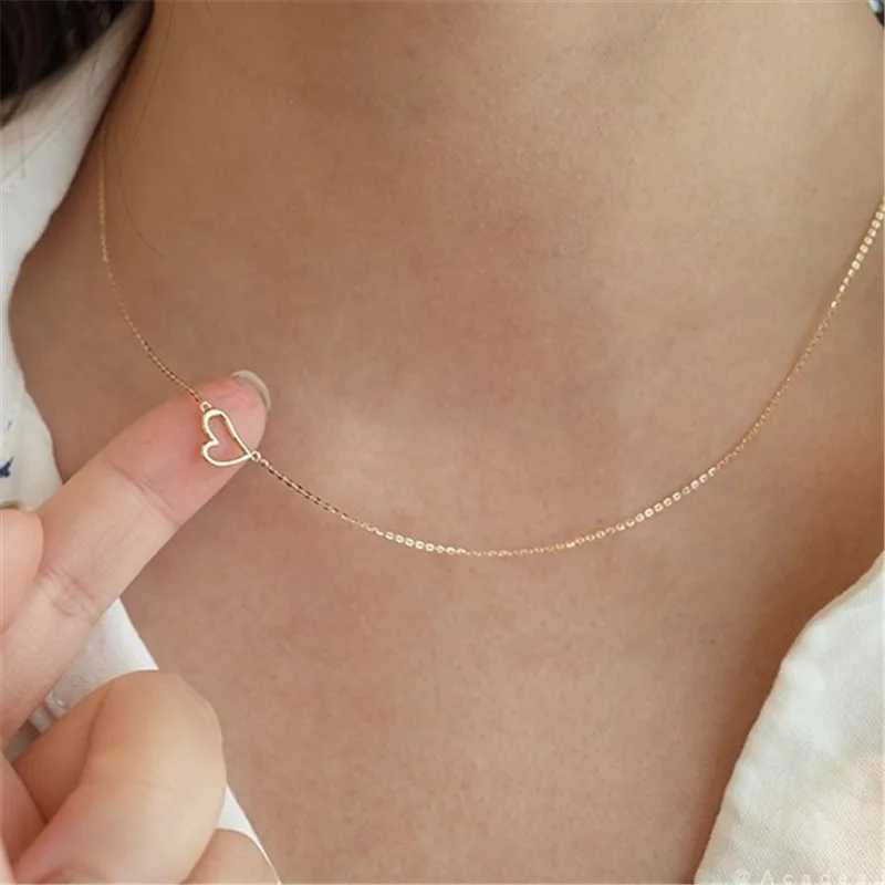925 sterling silver plated 14K gold infinite pendant chain necklace suitable for womens exquisite jewelry wedding party gifts W241230