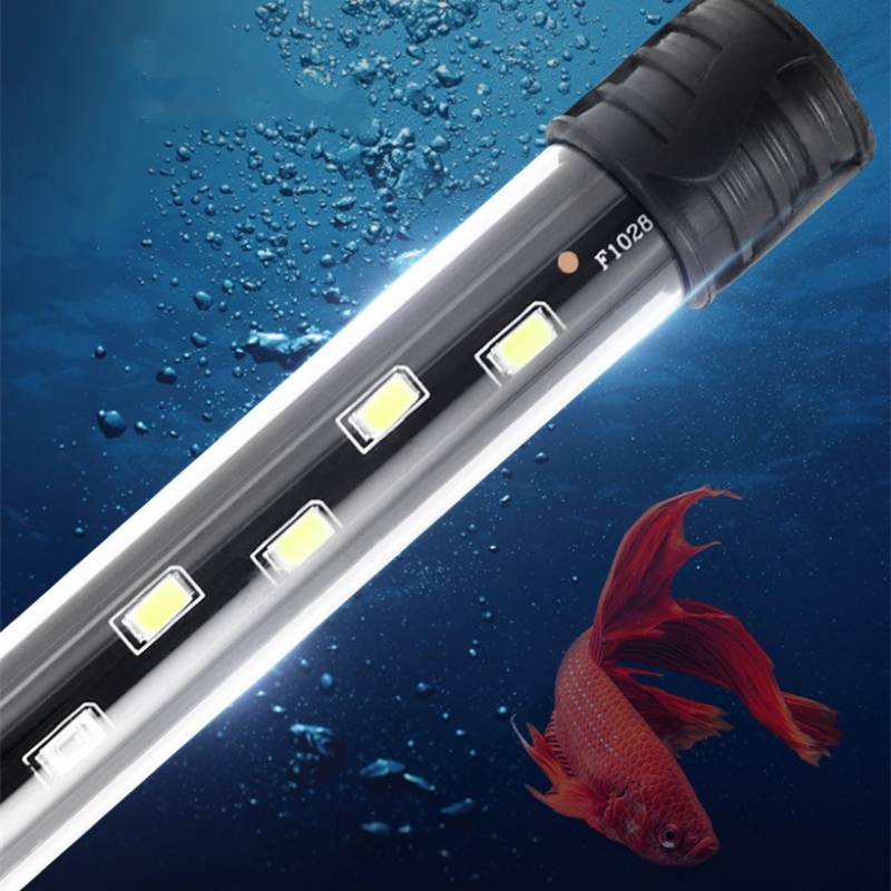 Lamp Waterproof Fish Aquariums Decor Lighting 220-240V Aquarium Light LED Plant Grow Tank Light 18-58CM Underwater