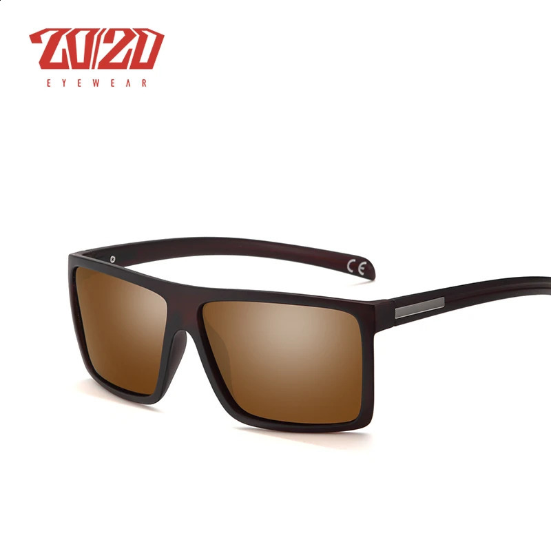 20/20 Classic Black Polarized Sunglasses Men Driving Sun Glasses for Male Shades Eyewear With Box Oculos PL273 241230