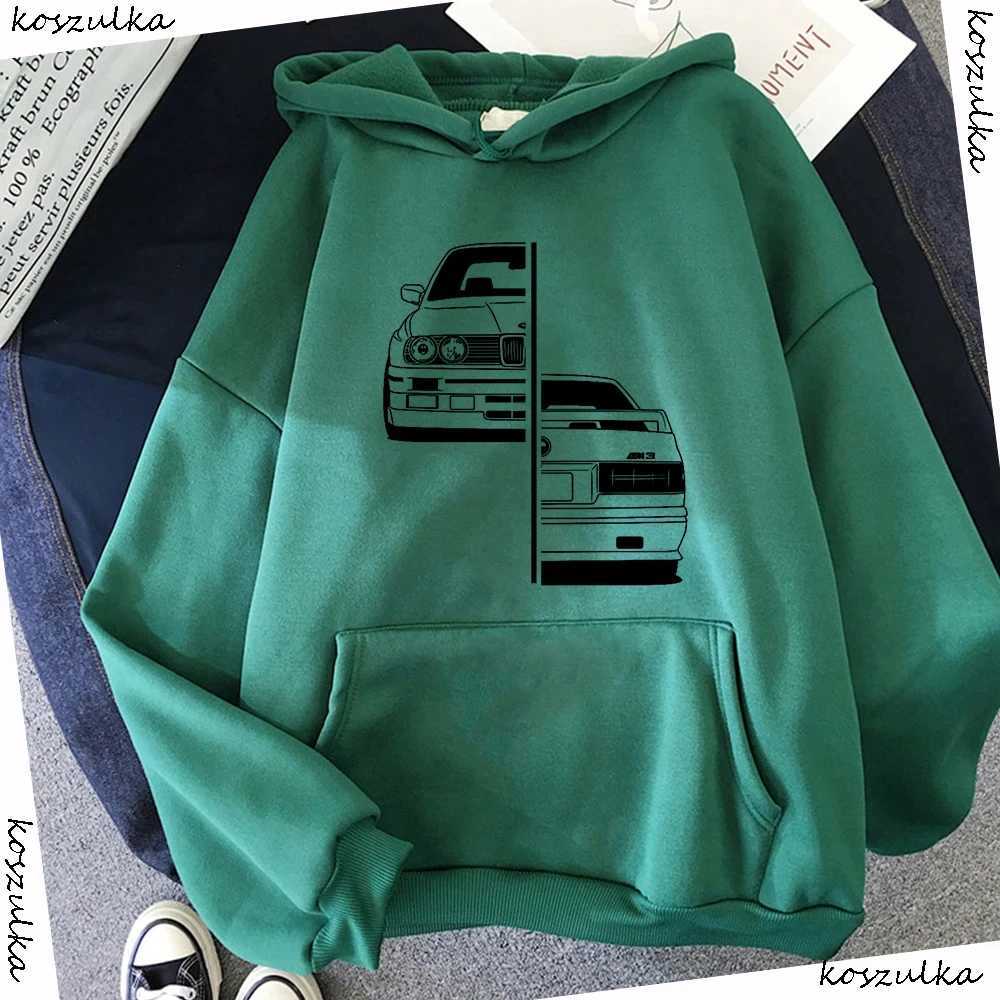 New autumn winter car hoodie fashion mens fashion car design hoodie mens sports shirt mens purple hip-hop Harajuku hoodie W241230