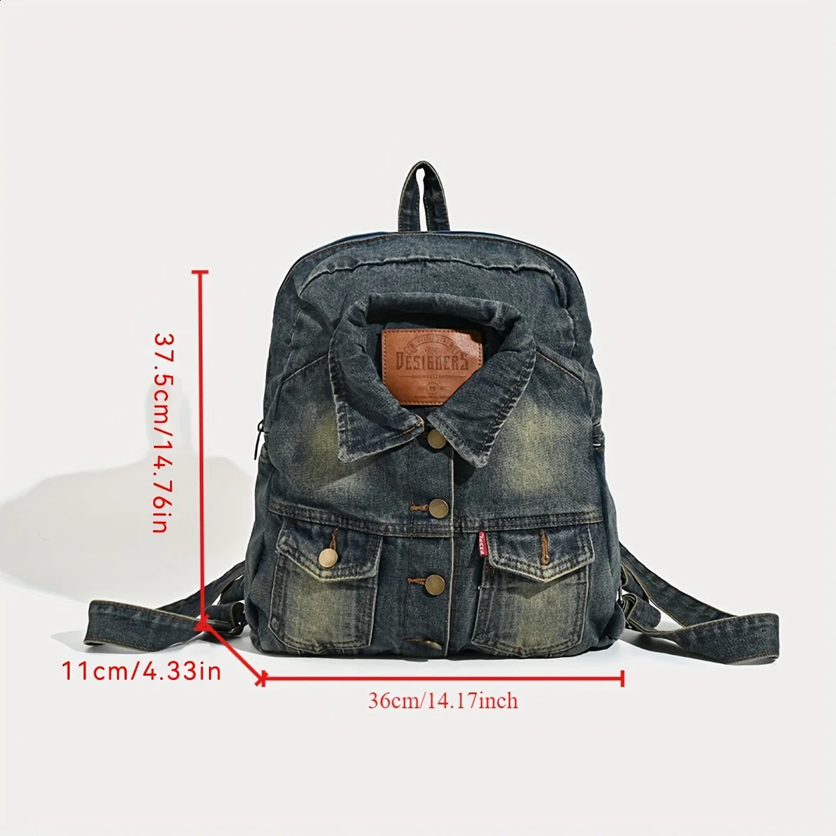 Cowboy Fashion Backpack Casual Versatile Campus Travel Backpack Adjustable Shoulder Straps 241230