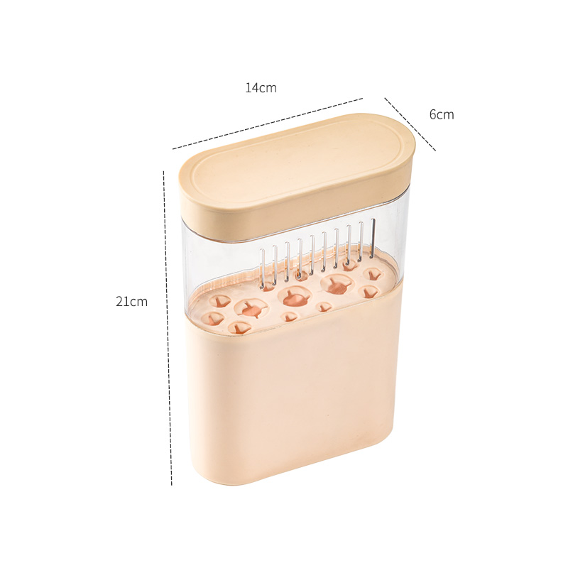 Elegant Transparent Makeup Tool Storage Case Spacious Drawer Unit for Lipsticks & Eyeshadow Palettes