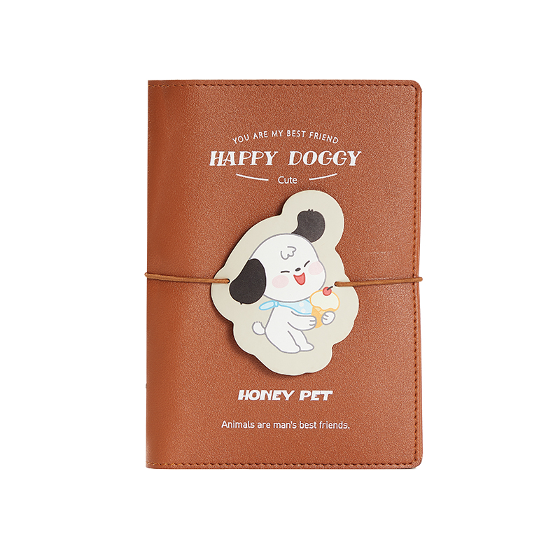 Organize Your Thoughts with This Spacious Horizontal Loose-Leaf Flip Notebook in Square Shape