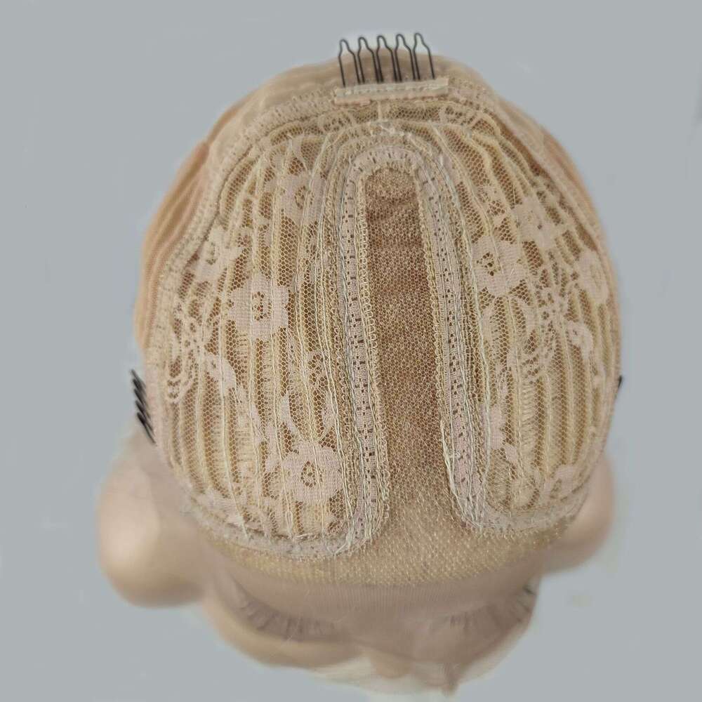 T-shaped front lace wig Full HD Transparent Synthetic Wig Water wave lace wig