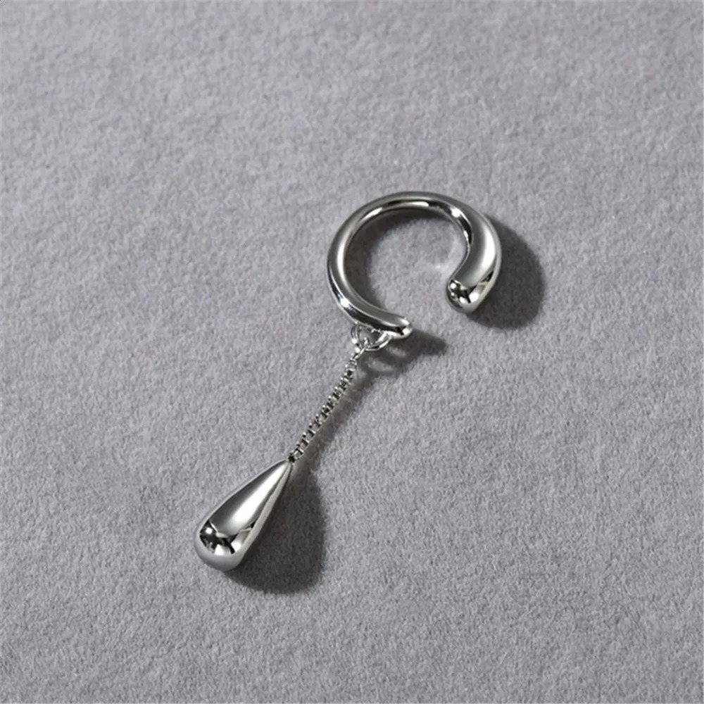 Simple Personality Tassel Drop Pendant Ear Bone Clip Feminine Exquisite Party Accessories 2024 241225