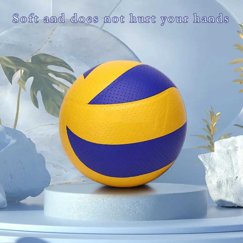 PU Volleyball Outdoor No.5 Training Hard Indoor Volleyball Large Event Outdoor Sport Gym Game Training Volleyball AccessoriesXJ241230