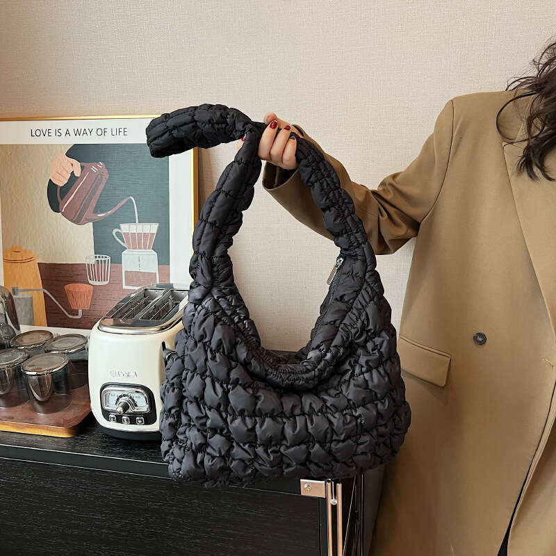 Popular Handbag For Women New Design, Pleated Cloud, Large Capacity Single Shoulder Crossbody Bag, Tote Bags