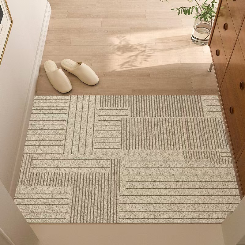 4660-58.6-BB-Room Bedroom Carpet Simple Lines Homestay Dirt Resistant And Easy to Take Care