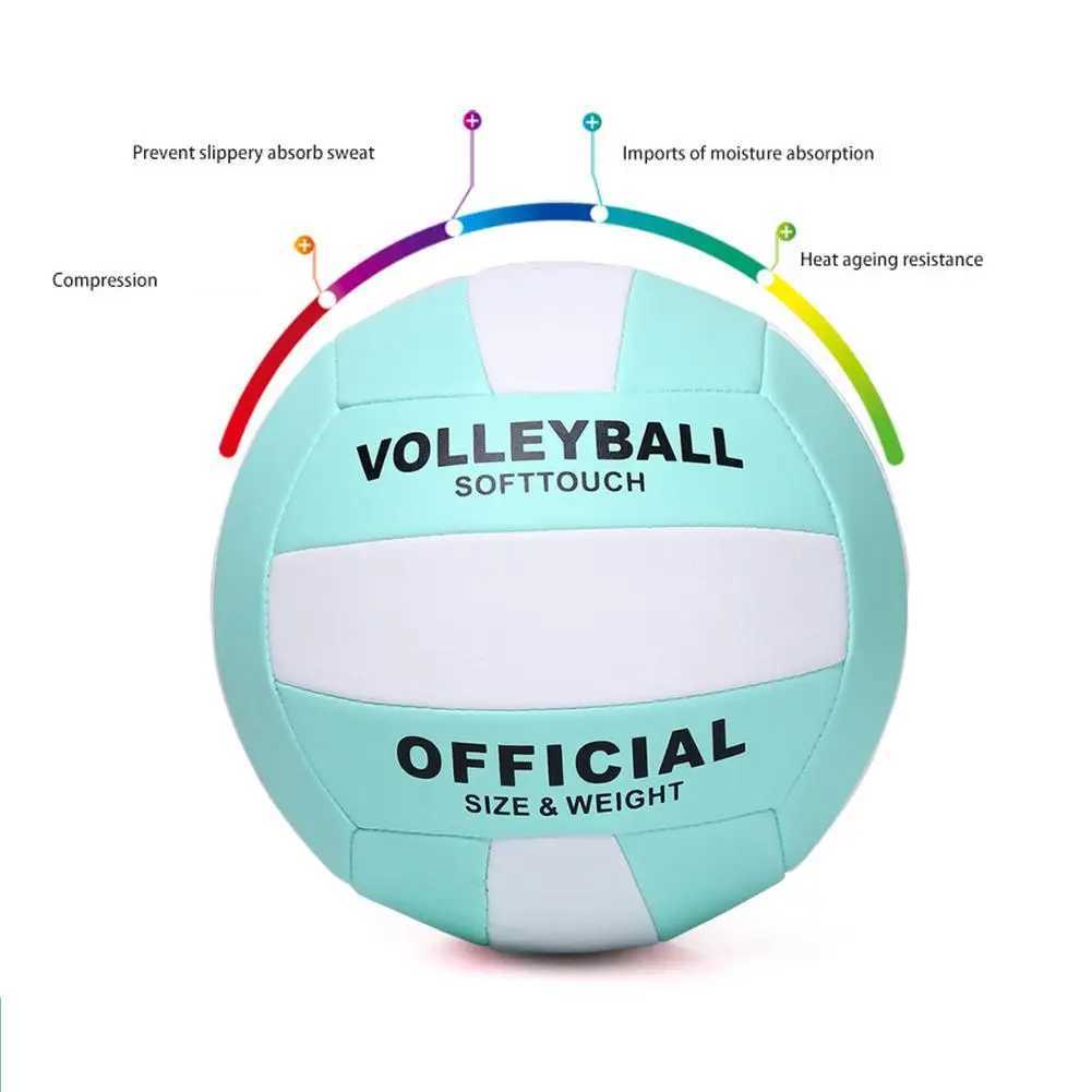Volleyball Training Soft Volleyball Indoor Beach Game Training BallNo. 5 Ball Volleyball Training Volleyball AccessoryXJ241230