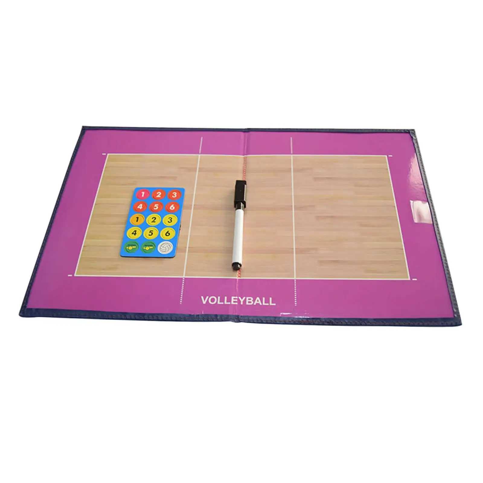 Volleyball Coaching Clipboard Kit with Coaches Marker Pen PortableXJ241230