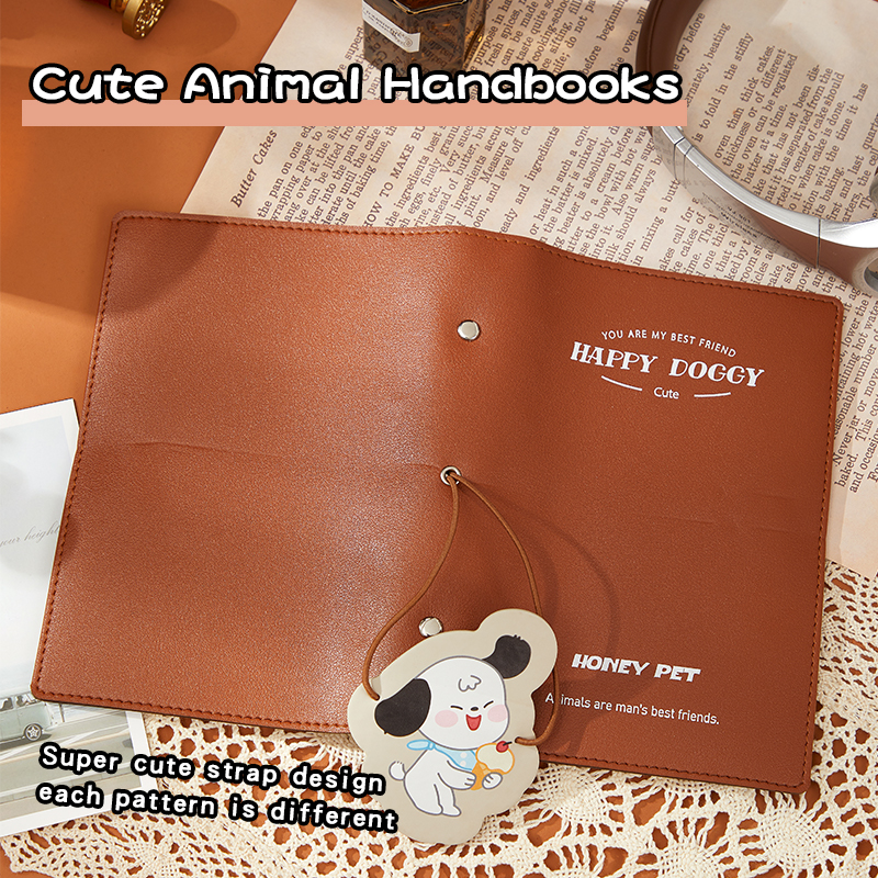 Organize Your Thoughts with This Spacious Horizontal Loose-Leaf Flip Notebook in Square Shape
