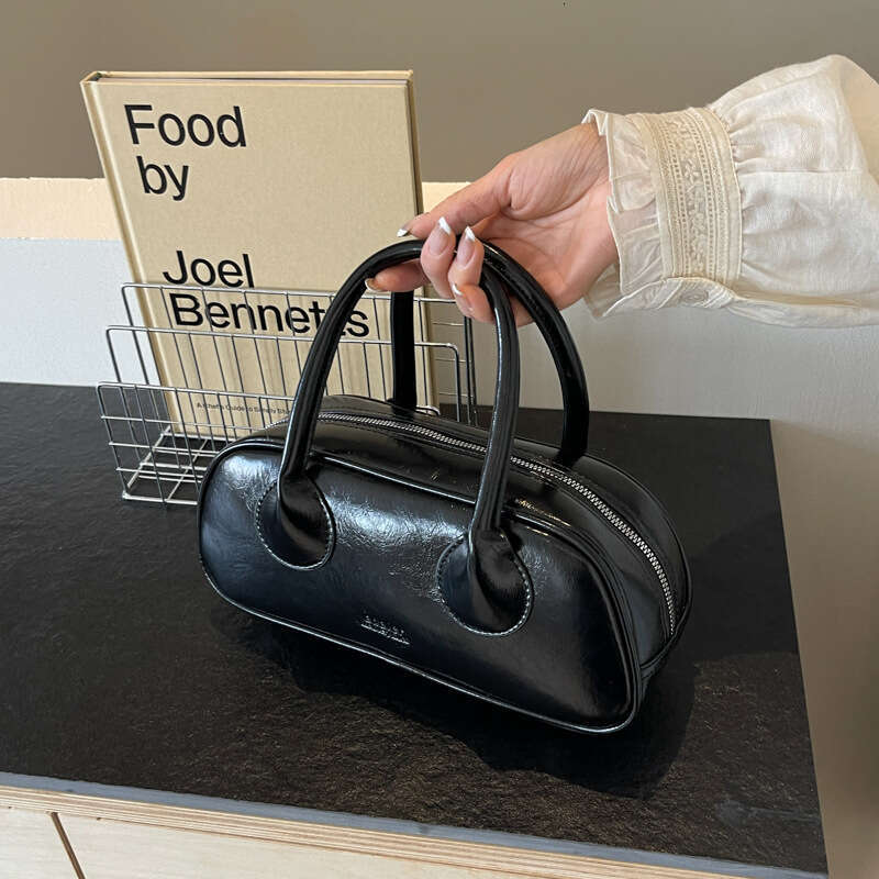 Korean Version Hand-Held Bowling For Women New Fashionable And Versatile Trend Armpit Bag, Niche Shoulder Bags