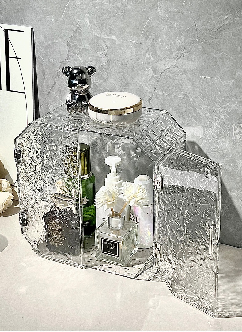 Octagonal Luminous Storage Box (Wing Style) Transparent