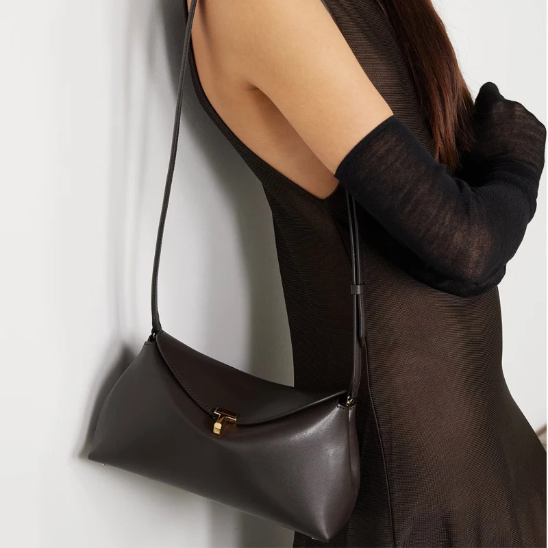 New High-Quality Crossbody Handbag, Fashionable And Versatile Leather Single Shoulder Commuting Women's Pillow Bag