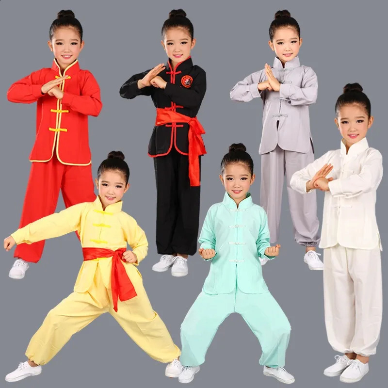 Children Kimono Judo Kickboxing Practice Costume White Kids Boys Girls Taekwondo Suit Karate Tae Kwon Do Clothes JUPAOPAO 241230