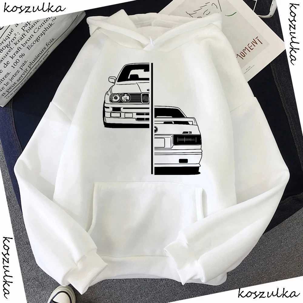 New autumn winter car hoodie fashion mens fashion car design hoodie mens sports shirt mens purple hip-hop Harajuku hoodie W241230