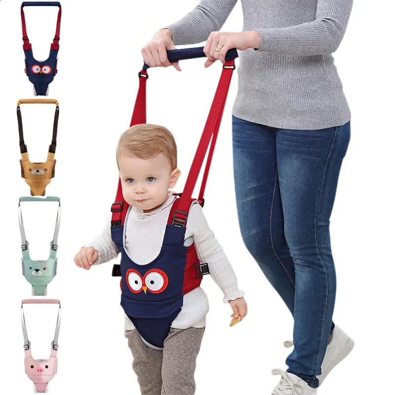 Toddler Baby Walking Harnesses Backpack Leashes For Little Children Kids Assistant Learning Safety Reins Harness Walker 241230