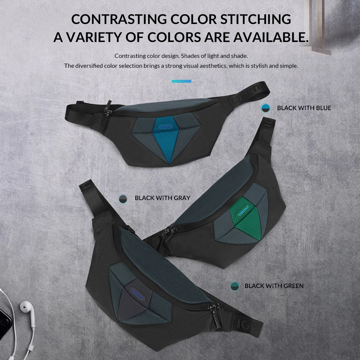 Warranty Men Waist Bag Fashion Fanny Bag Waist Packs For Men Travel Phone Pouch Bag Crossbody Bags Money Belt Sling Bag 241228