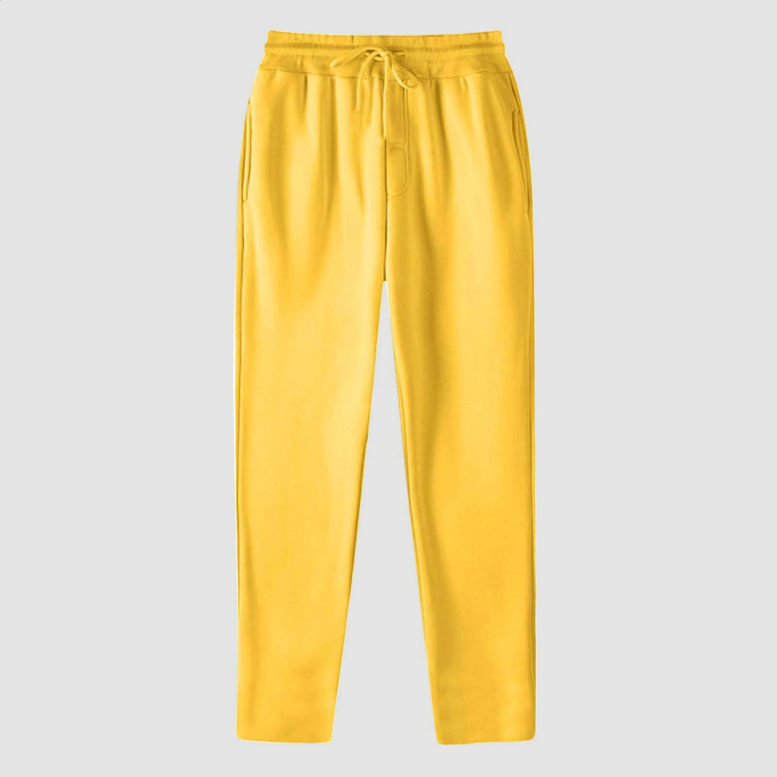 Women Trousers Fleece Cotton Lined Sweatpants Wide Straight Leg Pants Bottom Sweatpants Sports Pants Joggers Female Clothing 241230