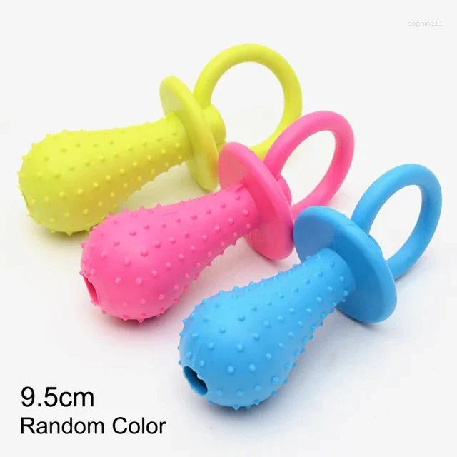 Update Pet Toys For Small Dogs Rubber Resistance To Bite Dog Toy Teeth Cleaning Chew Training Supplies Puppy