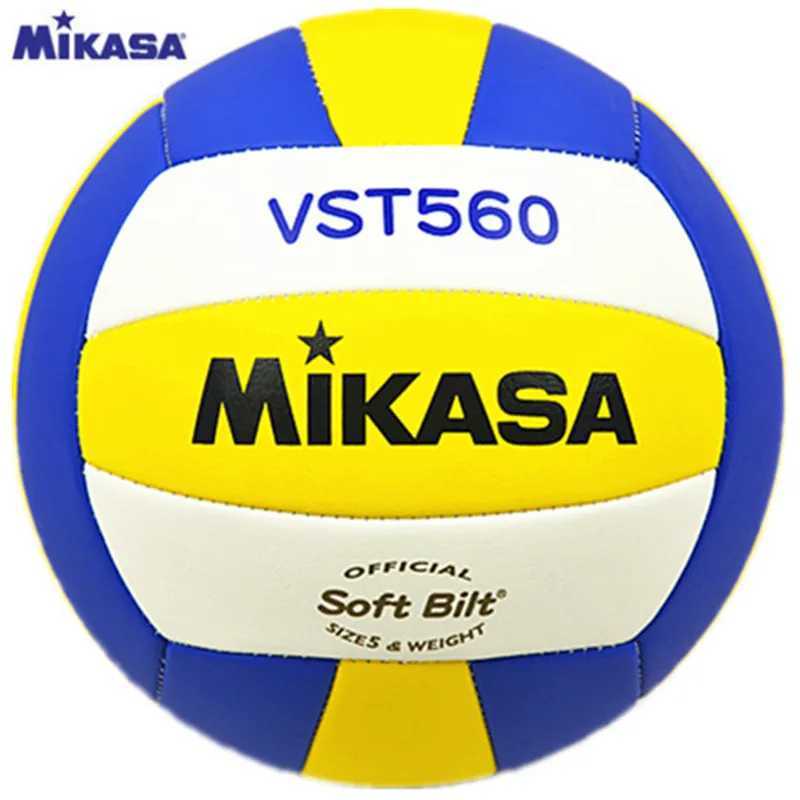 Original Japan MIKASA Volleyball VST560 Size 5 PU Fabric Professional Competition Student Training PU Soft Touch VolleyballXJ241230