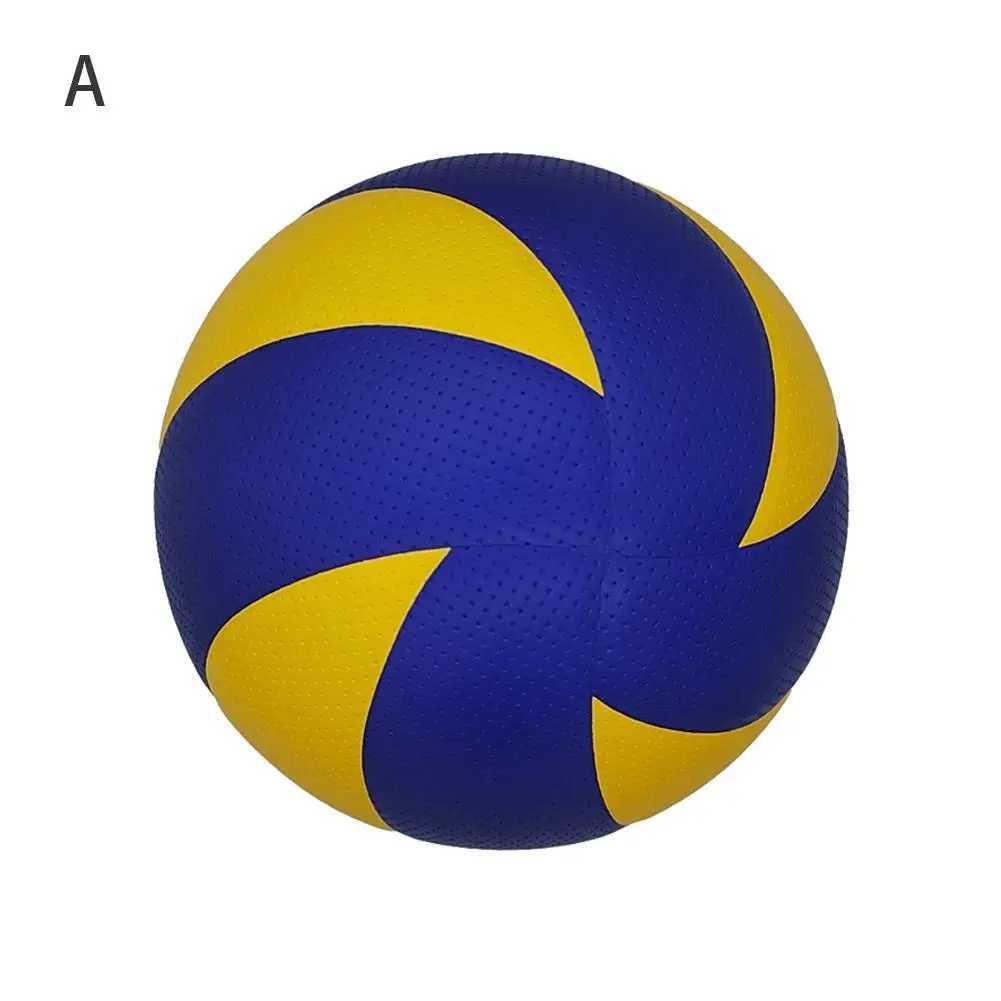 1pcs Practice Volleyball Leather Pu Soft Beach Volleyball Hard Ball Game Volleyball Training K7g2XJ241230