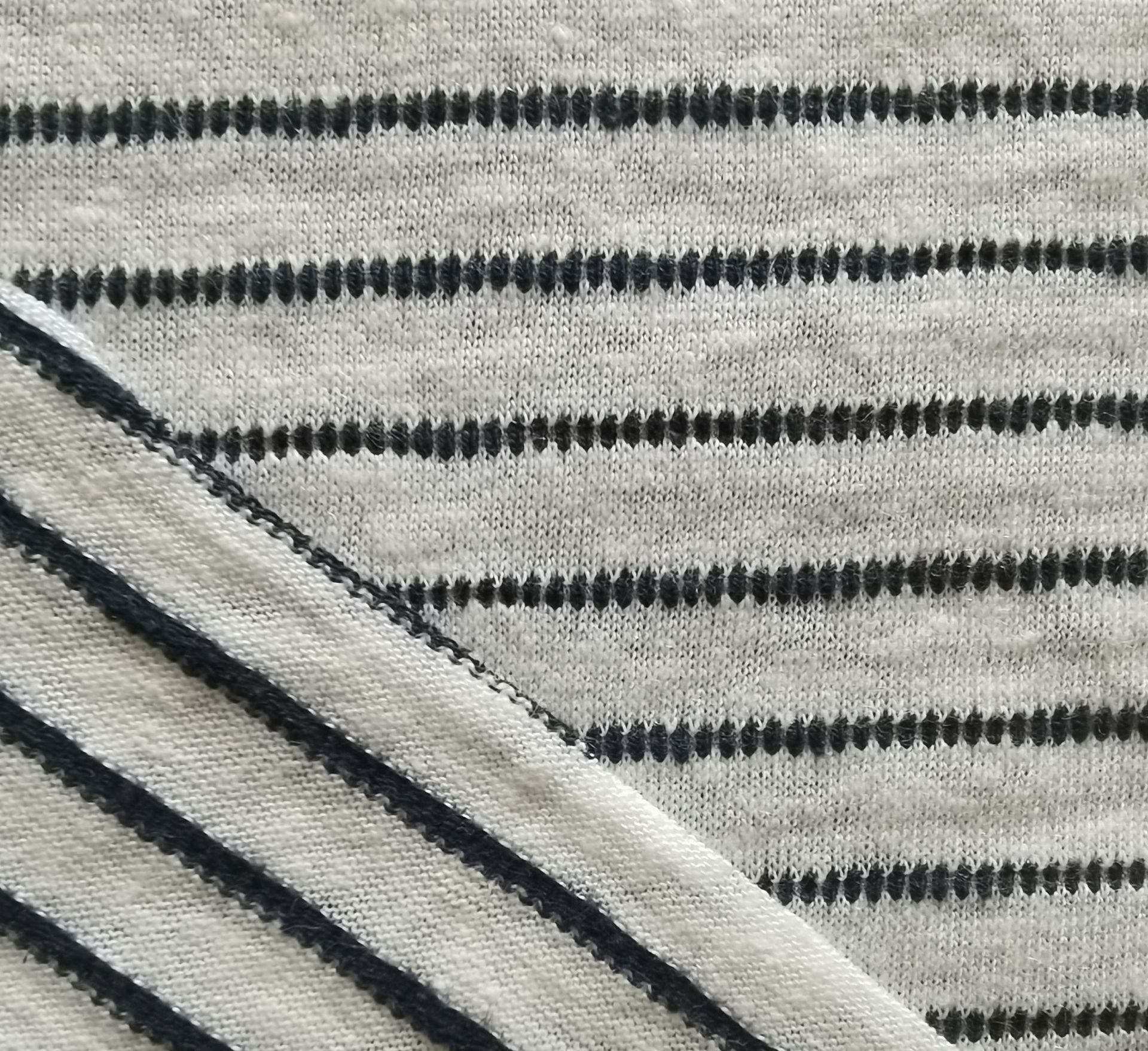 Thickened cotton en blended anti noodle single-sided knitted casual wear T-shirt vest men's fabric
