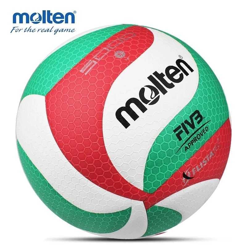 US Original Molten V5M5000 Volleyball Standard Size 5 PU Ball for Students Adult and Teenager Competition Training Outdoor IndooXJ241230