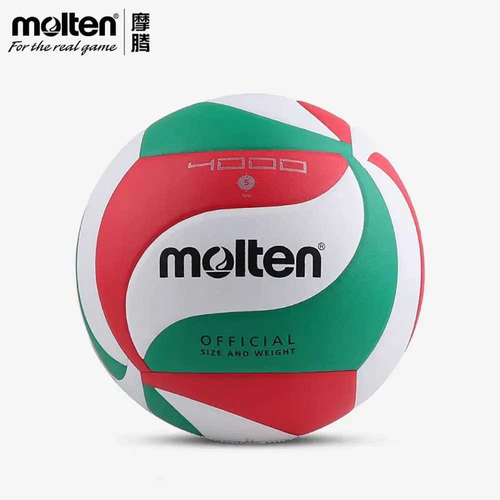 Molten Volleybal V4M4000 V5M4000 Official Standard Size 4/5 PU Ball for Indoor Outdoor Match TrainingXJ241230