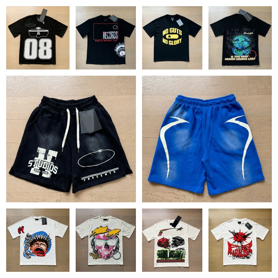 Designer Men's T Shirt Hip Hop Y2K Men And Women Tops Harajuku Character Graphic Printed T-shirts Gothic Casual Cotton Short Sleeve Size S-XL
