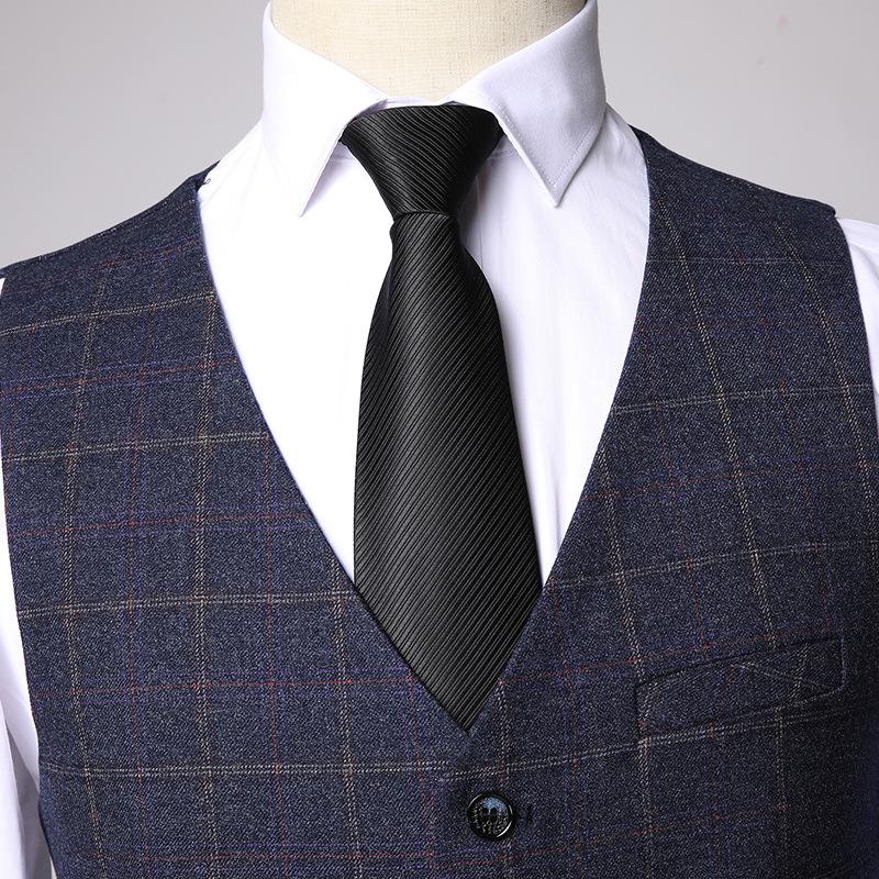 G12301Spring and autumn Korean style slim suit business professional formal suit groom wedding dress