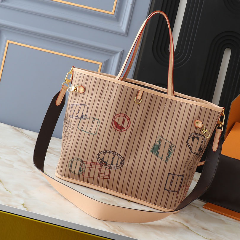 Fashion Tote Bag Inside Out GM Designer Shoulder Bags Hobo Luxury bag Crossbody Women Handbag Stamp Large capacity canvas Cross body Wallet M11948
