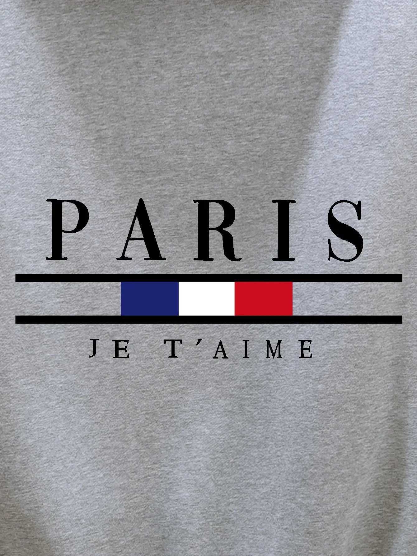 Fashionable mens hooded sweatshirt street casual sports style long sleeved and kangaroo pocket wool sweatshirt suitable for autumn and winter W241230