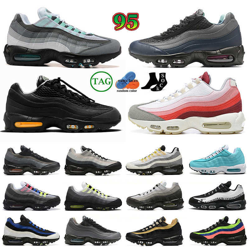 95 Top Athletic 95s Running Shoes OG Mens Trainers Triple Black Neon Pink Beam Aegean Storm Hyper Turquoise Anatomy Designer Runner Outdoor Big Size 12 Sneakers