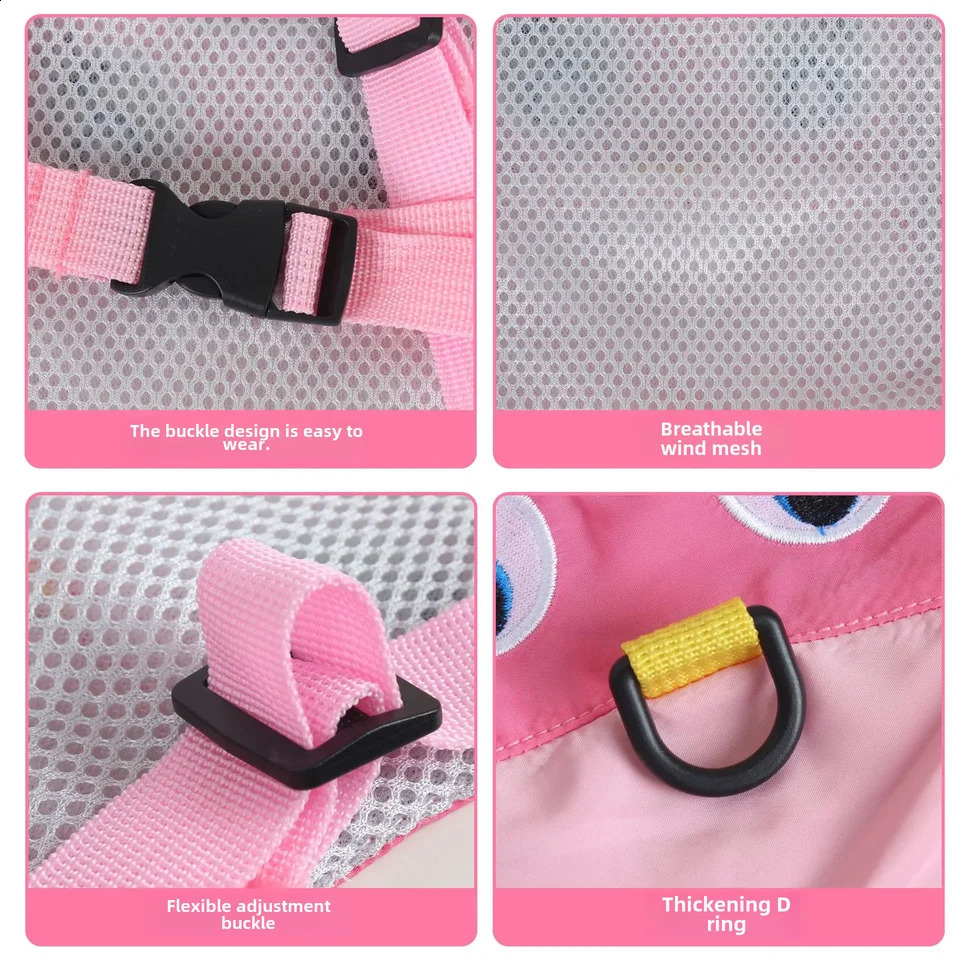 Child Safety Harness Walking Rope Baby Anti-lost Backpack Two-in-one Leash Handheld Device Lifesaving Tool For Kids 241230