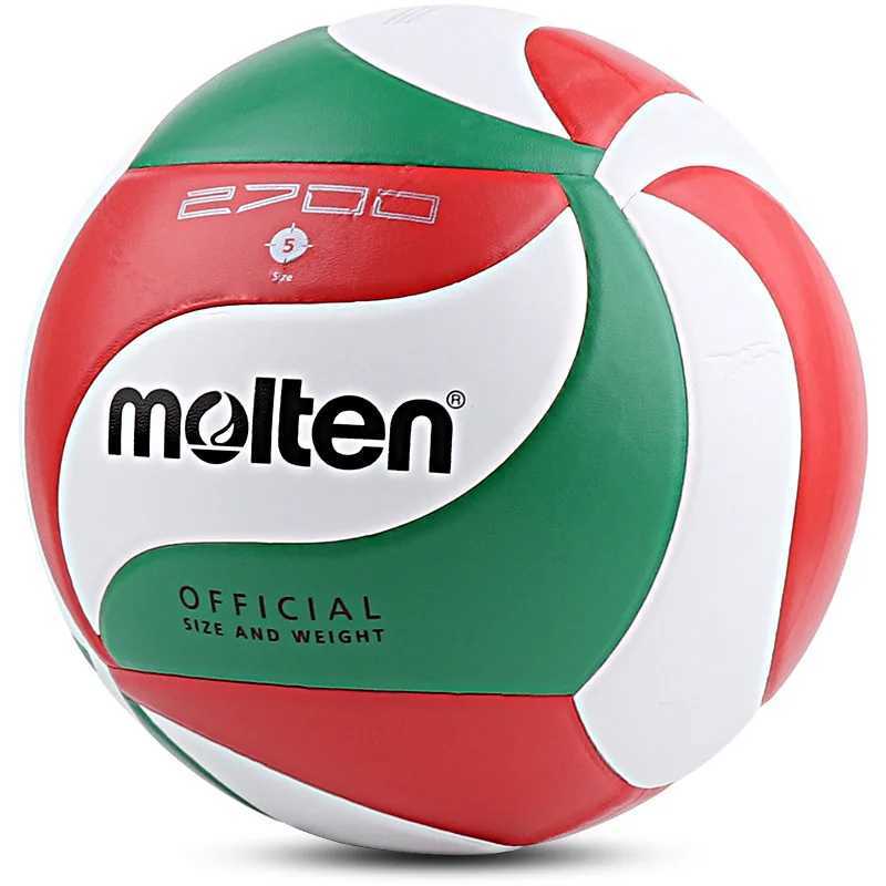 Original Molten V5M5000 Volleyball Standard Size 5 PU Ball for Students Adult and Teenager Competition Training Outdoor IndoorXJ241230