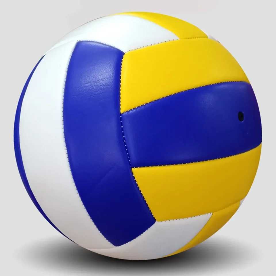 20.5cm Professional Competition Volleyball PVC No.5 Volleyball For Beach Outdoor Indoor Training Ball Machine Sewing WaterproofXJ241230