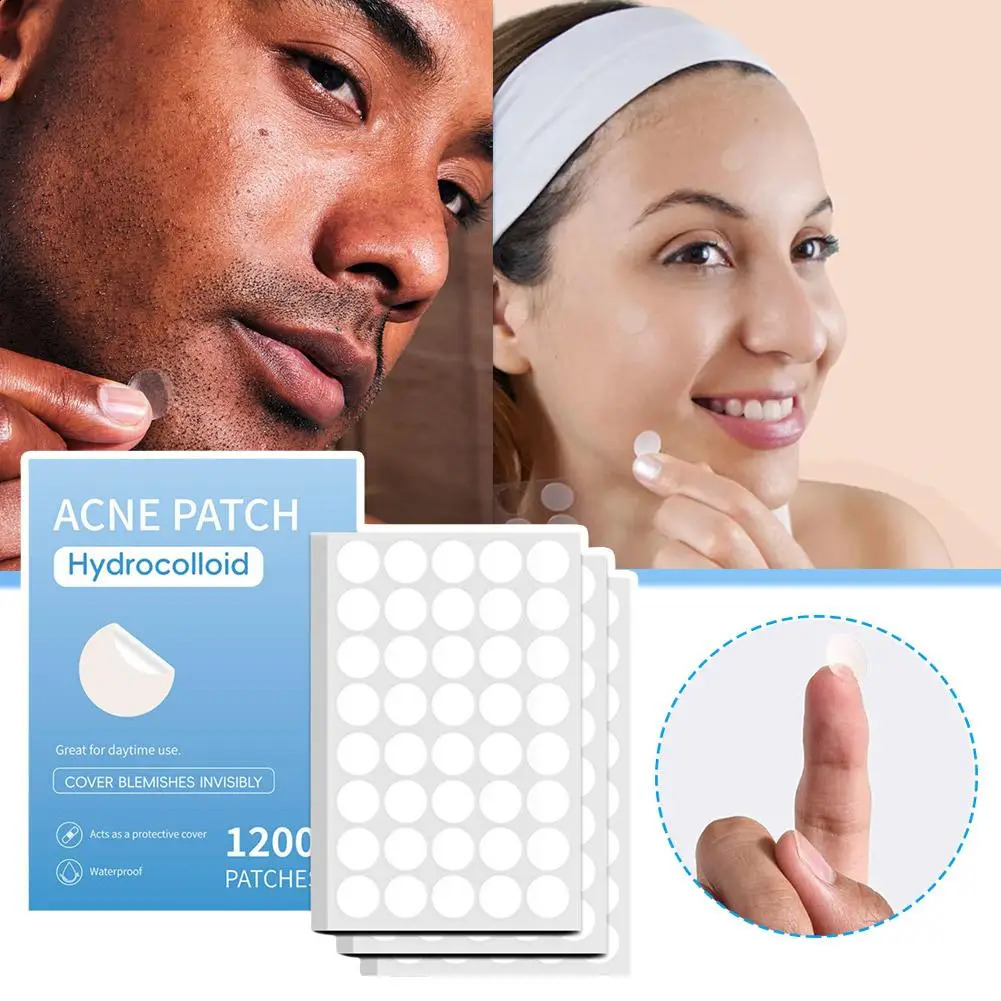 4008001200pcs Face Skin Care Acne Pimple Patch Invisible Professional Healing Absorbing Spot Sticker Covering For Men Women 241230