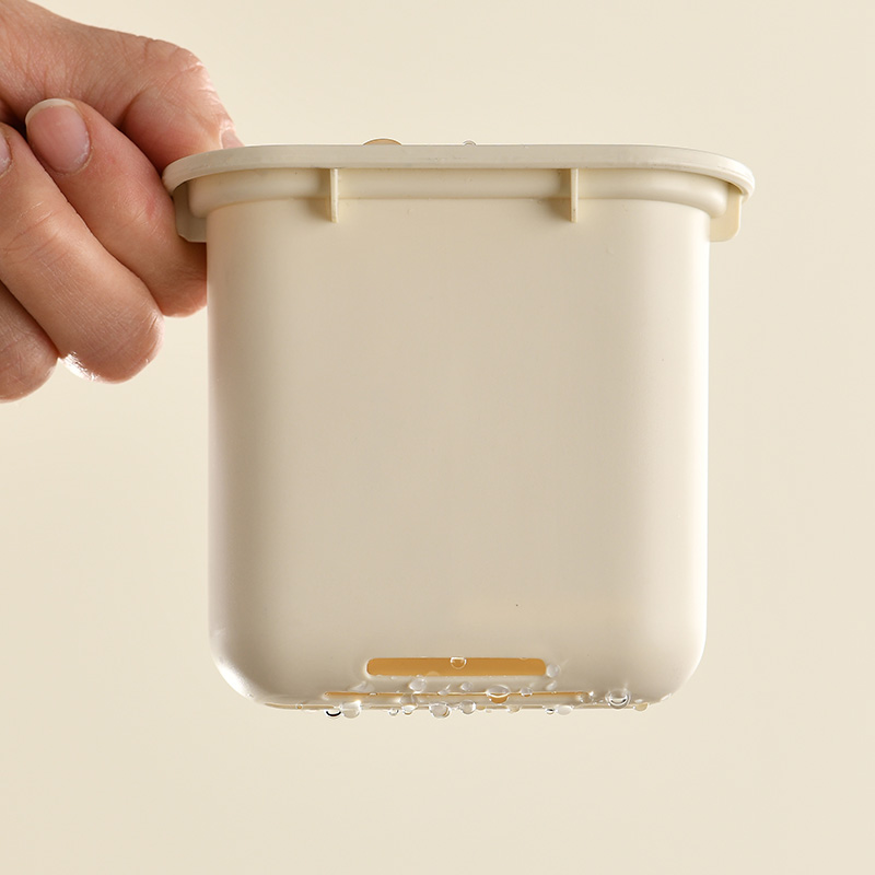 Sleek White Plastic Toilet Bowl Cleaner with Ergonomic Grip and Non-Scratch Design