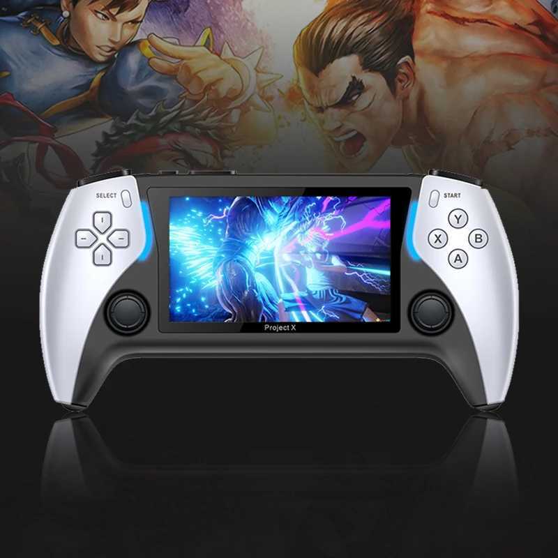 New Project X 4.3 Inch High-Defintion Ips Snhandheld Game Console ports Ps1 Arcade Hd Output For Dual Joystick Hd Output Z241230