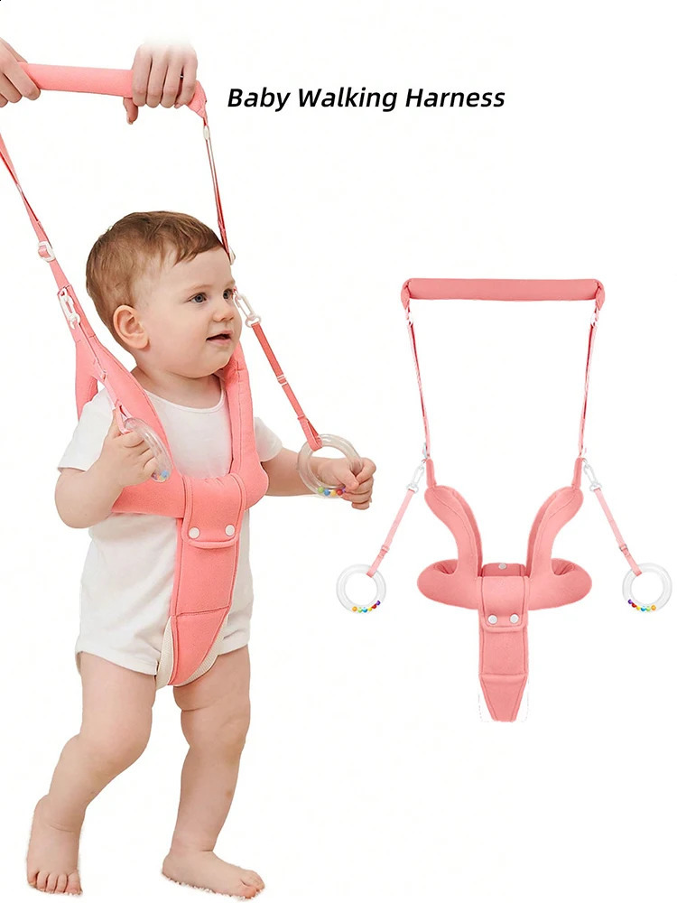 Baby Walking Harness - Handheld Kids Walker Helper - Toddler Infant Walker Harness Assistant Belt - Help Baby Walk 241230
