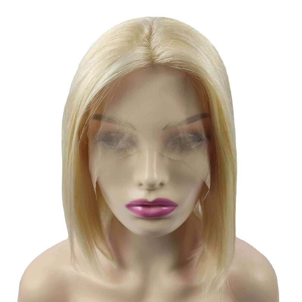 T-shaped front lace wig Full HD Transparent Synthetic Wig Water wave lace wig