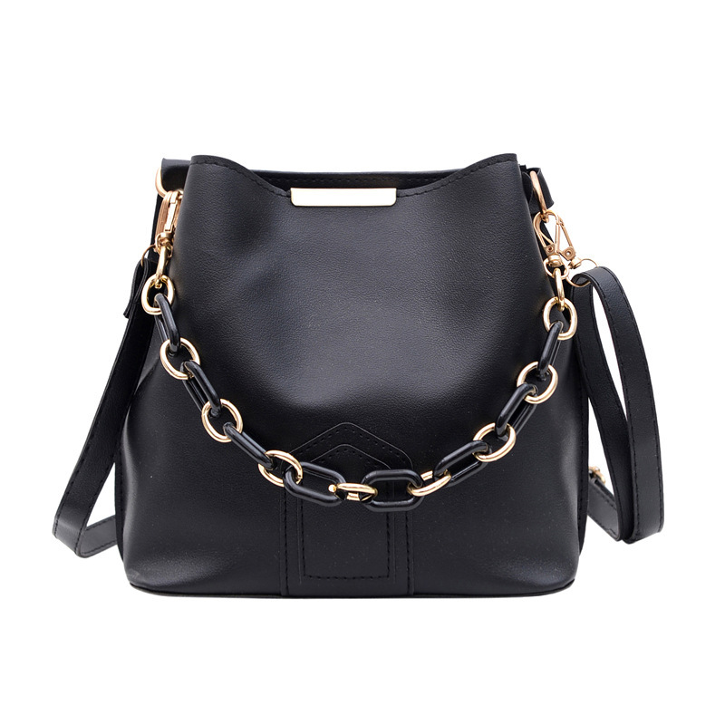 women bucket bag new trend fashion chain portable shoulder bag messenger bag