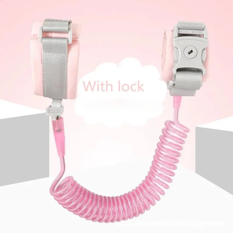Baby Harness Anti Lost Wrist Link Kids Outdoor Walking Hand Belt Band Child Wristband Toddler Leash Safety Harness Strap Rope 241230