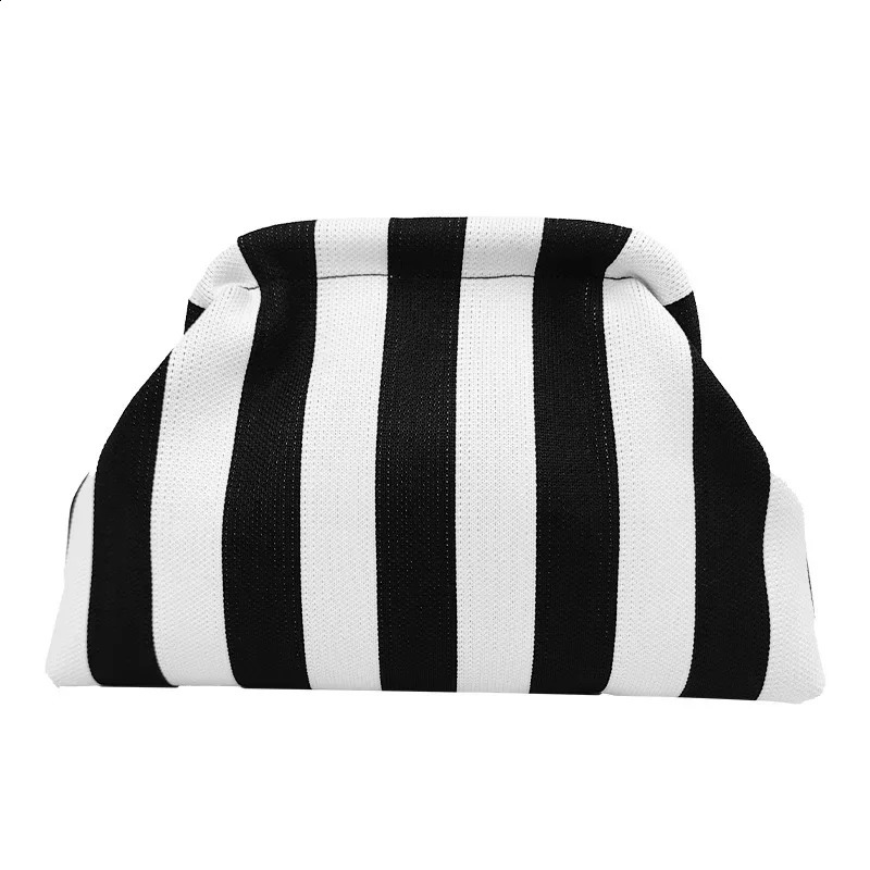 Fashion Zebra Print Women Handbags Simple Underarm Handbag Female Daily Clutch Purse Pouch Winter 241224