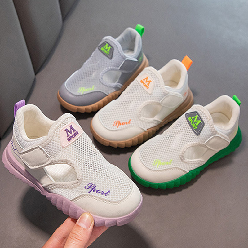 Kids Fashion Sneakers for Boys Summer Sport Sandals Little Toddler Girls Breathable Kidsnest Running Shoes Children Summer Trainers Sizes US9C-US5Y