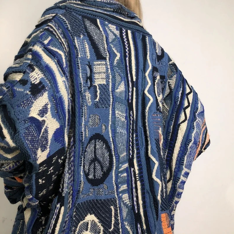 Non Kapital Hirata Anti War Retro Cardigan National Heavy Industry Loose Sweater Cashmere Open Oversize Annual Jia Brand