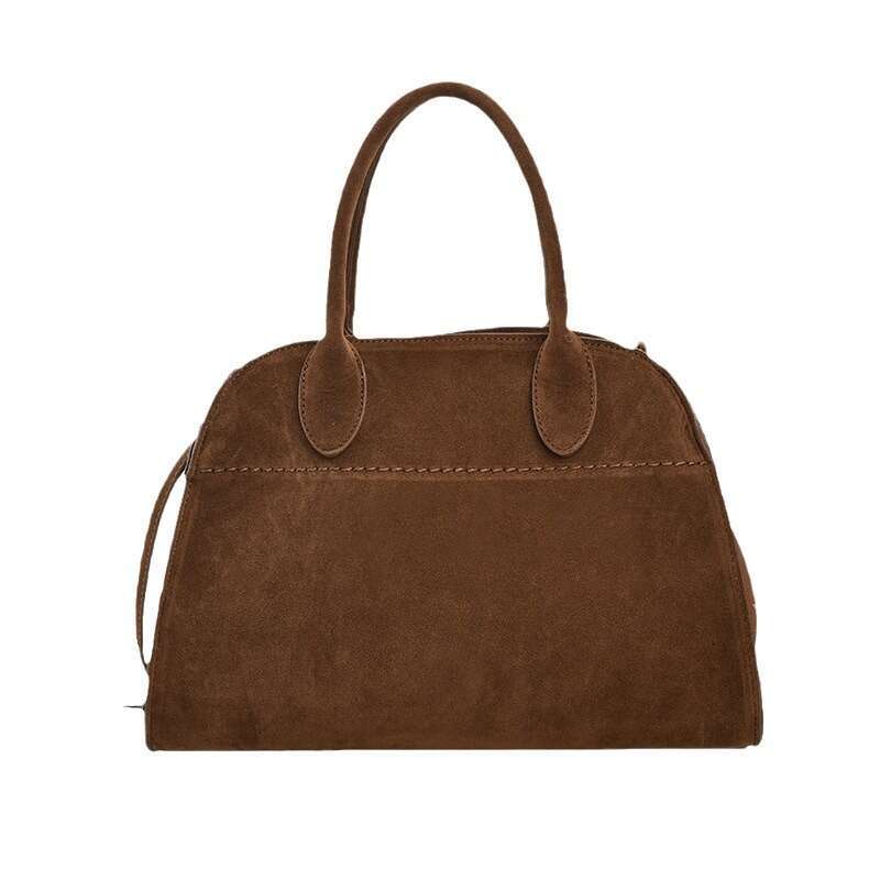 New Large Capacity Suede French Fashion Handheld Tote Crossbody Commuter Women's Bags